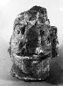Sculpture of grotesque head