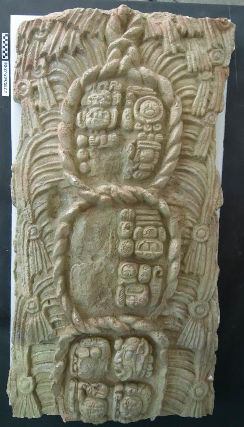 Cast of part of Back of Stela F