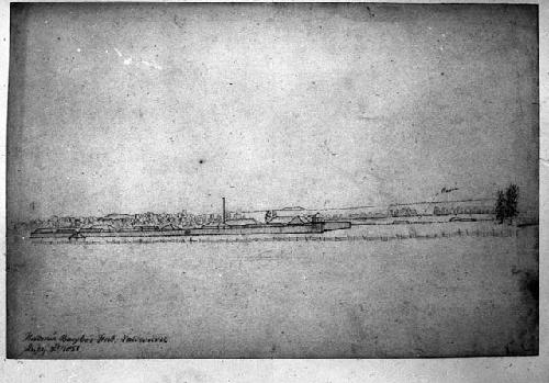 Hudson Bay Company's Fort, Vancouver - July 2, 1851