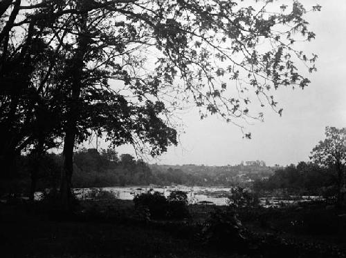 Island and Indian fish traps in the Rappahannock at Falmouth