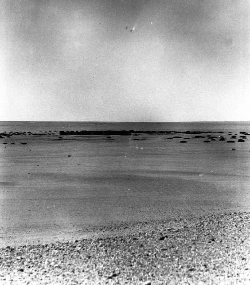 General view from southwest with Bedims tents in foreground