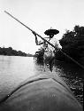 Men in boat on Usumacinta River