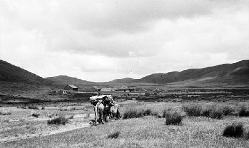 Temple east of Naiman Ol in distance