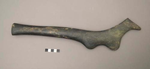 Ground Stone Implement, Animal Effigy