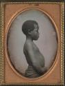 Daguerreotype, boy of African descent, profile
