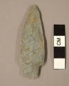 Chipped stone biface, stemmed