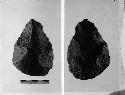 Two paleolithic quartzite hand axes