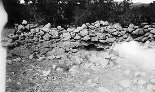 Chupadero ruin, Pajarito plateau, New Mexico