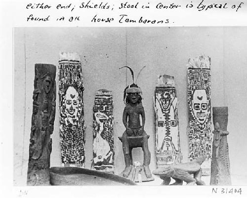 Objects from Ambunti region, Sepik River, Papua New Guinea