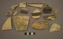 Selected potsherds