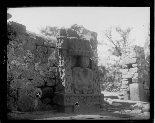 Image moved from Xochicalco to nearest village