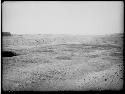 Wachake number 1 (field) to the left of the western angle of Rivero group. BCkground is elevated land with cemeteries.