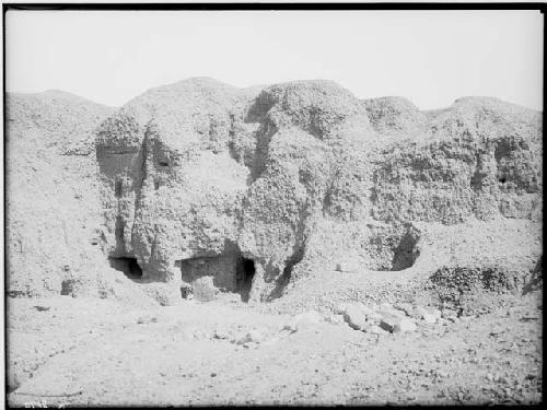 Tomb of the Mass. Entrance to chambers where Neira collection found. Rivero Group