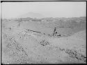 Taken from wall of prison block. In foreground is small well. Tschudi group