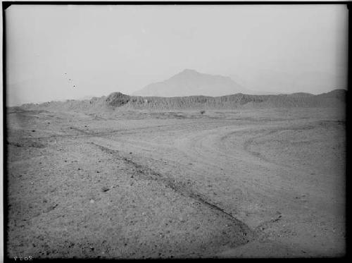 Northwest wall and part of southwest encompassing walls of Velarde group