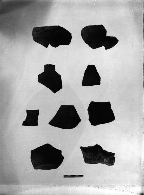 9 potsherds