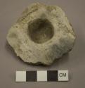 Plain pottery reused potsherd