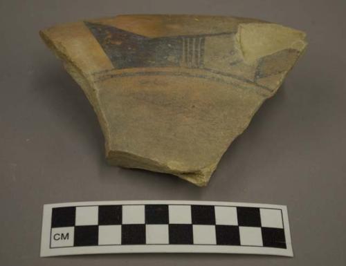 San Bernardino "plate" potsherd