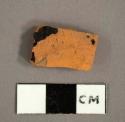 Ceramic sherd, red earthenware