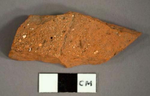 Roof tile fragment