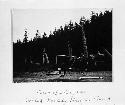 Totem Poles in the town of Kaigani, 1902