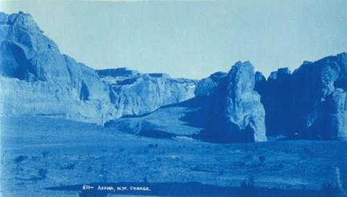 View of Acoma from valley below