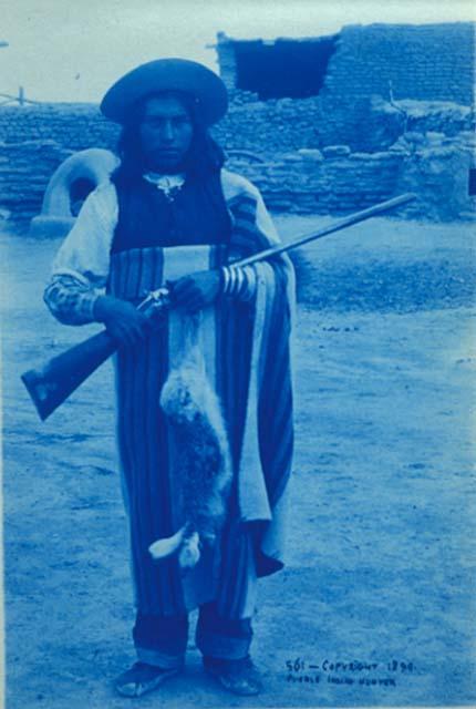 Pueblo Indian hunter