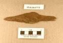 Metal, copper projectile point blank