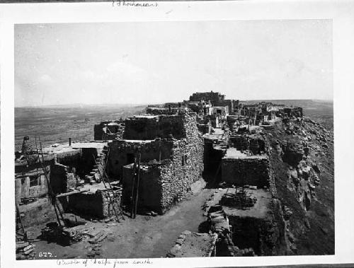 Pueblo of Walpi from south