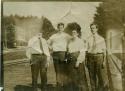 Photograph of  A.M. Tozzer and A.C.Tozzer and their parents