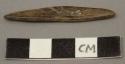 Bone tool, spindle shaped