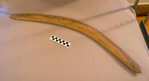 Wooden boomerang