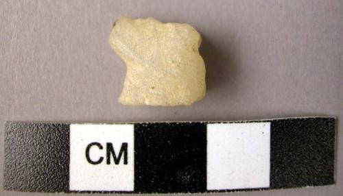 Head of alabaster animal figurine