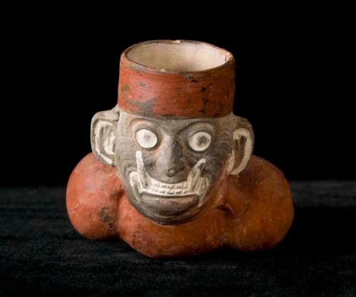 Jar in the shape of a tropical manioc.