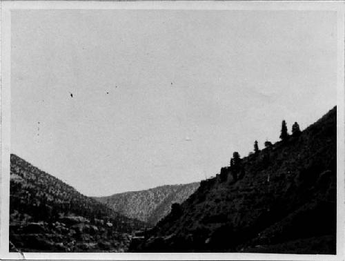 Willow Creek Canyon; Mouth of Pioche