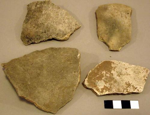 Selected potsherds