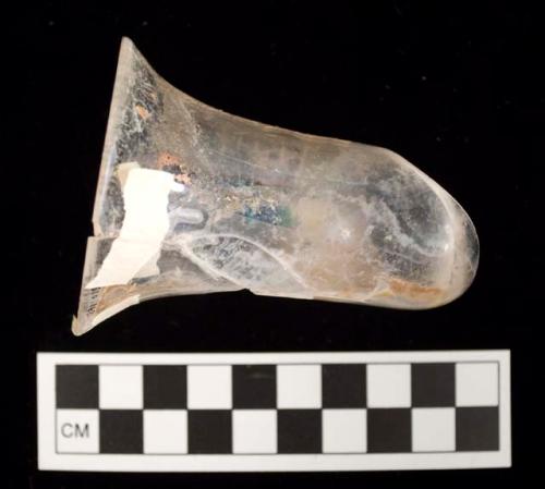 Partial glass vessel