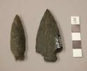 Stone arrowheads