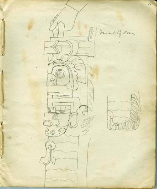 Notebook "Las Ruinas de Tzendales", page 4