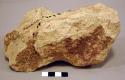 Notched stone axe