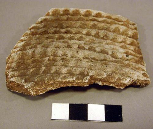 Corrugated potsherds