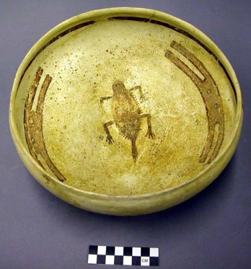 Sikyatki polychrome pottery bowl