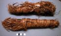 Bundles of cedar bark