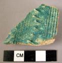 Potsherd - blue glaze