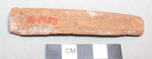 Wooden implement, use unknown