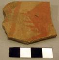 Ceramic body sherds, undecorated redware