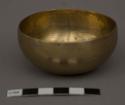 Small turned brass bowl