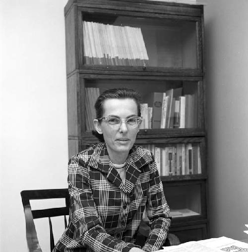 Dr. Nancy Schmidt, Tozzer Librarian