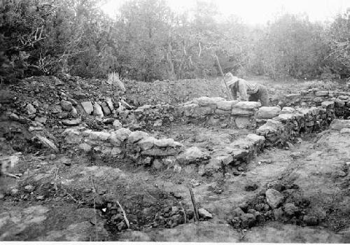 Stone houses from S.W.