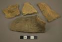 Restorable San Bernardino yellow potsherd